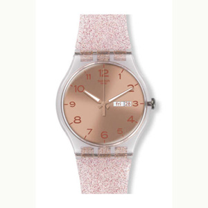 SWATCH pink glistar SUOK703 £58 Pink Glistar
