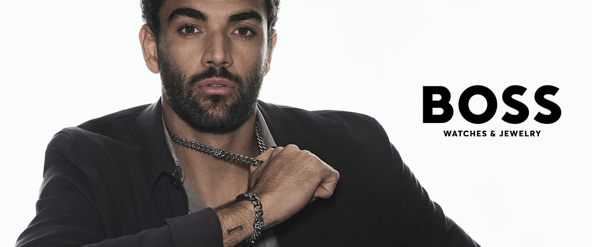 Boss banner Boss jewellery